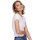 ONLY Damen T-Shirt 3er Pack - ONLEMMA SHORT TOP, Rundhals, Cropped, gerippt, einfarbig Weiß/Schwarz/Hellgrün XS