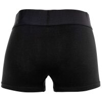 DIESEL Herren Boxershorts, 3er Pack - UMBX-DAMIENTHREEPACK, Trunks, Cotton Stretch, Big Logo Schwarz M