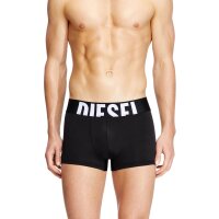DIESEL Herren Boxershorts, 3er Pack - DAMIEN-D-POP 55, Boxer Briefs, Retro-Pants, Big Logo, Mikrofaser Schwarz M