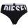DIESEL Damen Strings, 3er Pack - UFST-STARS-THREEPACK, Big Logo, Cotton Stretch, einfarbig Schwarz XS