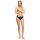 DIESEL Damen Strings, 3er Pack - UFST-STARS-THREEPACK, Big Logo, Cotton Stretch, einfarbig Schwarz XS