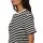 ONLY Women T-shirt Pack of 2 - ONLLIVINA LIFE STRIPE TEE, short sleeves, round neck, stripes Black/White XL (X-Large)