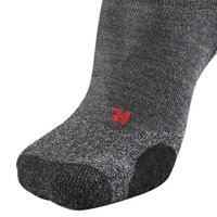 FALKE Damen Socken 2er Pack - Trekking Socken TK 2, Ergonomic, Merinowoll-Mix Anthrazit  37-38