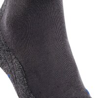 FALKE Herren Trekking-Socken 2er Pack - TK2 Explore Cool Men, Wandersocken, Mittlere Polsterung Dunkelgrau 42-43