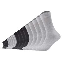 Camano unisex socks pack of 18 - Comfort Socks, plain colour