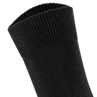 Camano unisex socks pack of 18 - Comfort Socks, plain colour Black 47-49 (UK 12-15)