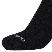 Camano Unisex Socken, 8er Pack - Organic Diabetic Socks, Diabetiker-Socken, einfarbig Schwarz 35-38