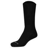 Camano Unisex Socken, 8er Pack - Organic Diabetic Socks, Diabetiker-Socken, einfarbig Schwarz 39-42