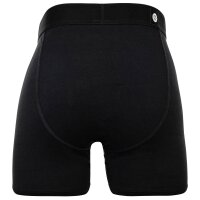 STANCE Herren Boxershorts, 6er Pack - Boxer Brief, Performance Boxershorts, Logobund Schwarz M