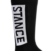STANCE Unisex Socks, 3-pack - OG Crew, Logo, Crew Socks with Stripes Black 38-42