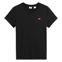 Levis Damen T-Shirt, 2er Pack - Perfect Tee, Rundhals, Baumwolle Schwarz/Weiß S