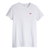 Levis Damen T-Shirt, 2er Pack - Perfect Tee, Rundhals, Baumwolle Schwarz/Weiß S
