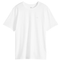 Levis Herren T-Shirt, 2er Pack - Icon Tee, Rundhals, Baumwolle, einfarbig Weiß/Schwarz M