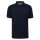 s.Oliver Mens Polo Shirt, 2-pack – Basic, polo collar, cotton, plain White/Dark Blue XL (X-Large)