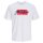 JACK&JONES Herren T-Shirts, 5er Pack - JJTILEY JJNOLAN, Rundhals, Baumwolle Weiß/Dunkelblau/Schwarz S