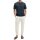 Marc OPolo Herren T-Shirt, gestreift - Slub-Jersey, Rundhals, Regular Fit, Baumwolle Blau M