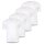 YOURBASICS Men’s T-shirt, 4-pack – IAN, cotton, regular fit, crew neck, basic White M (Medium)