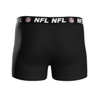 NFL Herren Boxershorts, 6er Pack - NFL Teams, Boxers, Football, Logo, Baumwollmischung San Francisco 49ers/Schwarz M