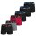 NFL Herren Boxershorts, 6er Pack - NFL Teams, Boxers, Football, Logo, Baumwollmischung San Francisco 49ers/Schwarz M
