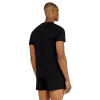 DIESEL Herren T-Shirt, 3er Pack - RANDAL-D-CORE, Unterhemd, Rundhals, kurzarm, Baumwolle Schwarz S