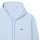 LACOSTE Men Hooded Sweatshirt - Fleece Hoodie, Regular Fit Light blue S (Small)