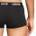 Levis Men Boxer Shorts, 2-pack - Logo Trunk 2P, logo waistband, stretch cotton, plain Black M (Medium)