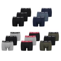 Levis Herren Boxershorts, 3er Pack - Repeat Logo Boxer...