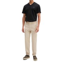 Marc OPolo mens T-shirt, V-neck – Short-sleeved, regular fit, cotton, plain Black M (Medium)