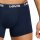 Levis Herren Boxershorts, 3er Pack - Repeat Logo Boxer Brief 3P, Logobund, Baumwoll-Stretch, einfarbig Dunkelblau M