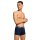 Levis Men Boxer Shorts, 3-pack - Repeat Logo Boxer Brief 3P, logo waistband, stretch cotton, plain Dark blue M (Medium)