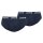 Levis Herren Slips, 2er Pack - Repeat Logo Brief 2P, Logobund, Cotton Stretch, einfarbig Dunkelblau M