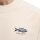 Marc OPolo Mens T-shirt, short-sleeved – crew neck, loose fit, heavy jersey, cotton, print White M (Medium)