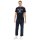 TOM TAILOR Mens T-shirt – Logo T-shirt, crew neck, regular fit, cotton, print Blue M (Medium)