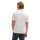 TOM TAILOR Herren T-Shirt - Logo Tee, Rundhals, Regular Fit, Baumwolle, Print Weiß M
