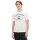 TOM TAILOR Mens T-shirt – Logo T-shirt, crew neck, regular fit, cotton, print White M (Medium)