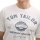 TOM TAILOR Mens T-shirt – Logo T-shirt, crew neck, regular fit, cotton, print White M (Medium)