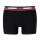 Levis Herren Boxershorts, 6er Pack -  Repeat SPW Logo Boxer Brief 6P, Cotton Stretch, ECOM Schwarz/Rot/Blau M