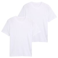 TOM TAILOR Mens T-shirt, 2-pack – Double Pack Crew...