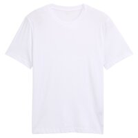 TOM TAILOR Herren T-Shirt, 2er Pack - Double Pack Crew Neck Tee, Rundhals, Regular Fit, Baumwolle Weiß M