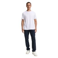 TOM TAILOR Mens T-shirt, 2-pack – Double Pack Crew Neck T-shirt, round neck, regular fit, cotton White M (Medium)