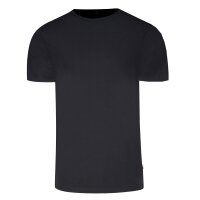 Levis Herren T-Shirts, 3er Pack - Solid Crew 3P, Rundhals, Cotton Stretch, ECOM Schwarz M