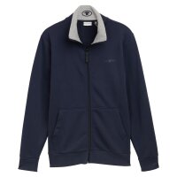 TOM TAILOR Herren Sweatjacke mit Stehkragen - Printed...