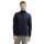 TOM TAILOR Mens Sweat Jacket with Stand-Up Collar - Printed Stand-Up Sweat Jacket, Regular Fit, Cotton Blend Blue M (Medium)
