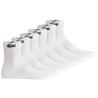 LACOSTE Unisex Sneakersocken, 6er Pack - Mid- Length,...