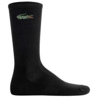 LACOSTE Unisex Socks, 6-pack – Long Sport Socks, Tennis Socks, Logo, Plain Colour Black 35-38