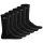 LACOSTE Unisex Socks, 6-pack – Long Sport Socks, Tennis Socks, Logo, Plain Colour Black 35-38
