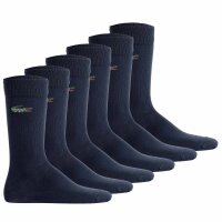LACOSTE Unisex Socken, 6er Pack - Long Cotton Blend...