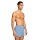 Levis Herren Web-Boxershorts, 2er Pack - Woven Boxers 2P, Baumwolle, einfarbig Weiß/Hellblau S