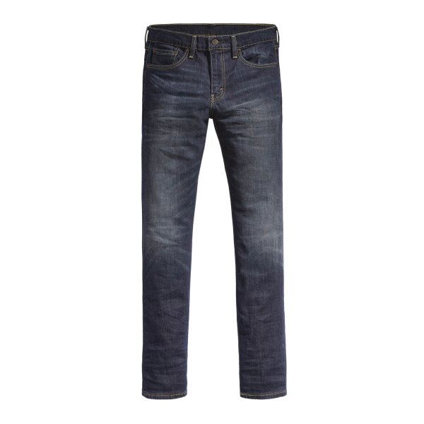 Levis Mens Jeans - 511 Slim, Cotton Denim, Inseam 32, Slim Fit Dark Blue 30W/32L