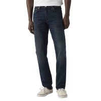 Levis Herren Jeans - 511 Slim, Baumwoll-Denim, Länge 32, Slim Fit Dunkelblau 30W/32L